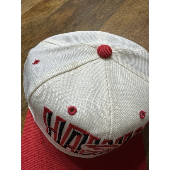 VINTAGE‎ Atlanta Hawks Hat Snapback Cap Poly Wool 90s AJD NBA Retro NWT - Picture 14 of 14